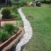French drain installation in progress (step 3)